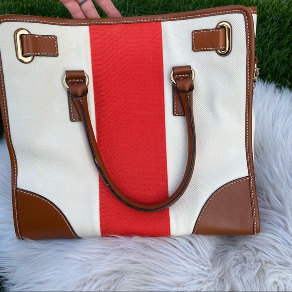 Michael Kors Hamilton canvas Handbag tote - Picture 12 of 16